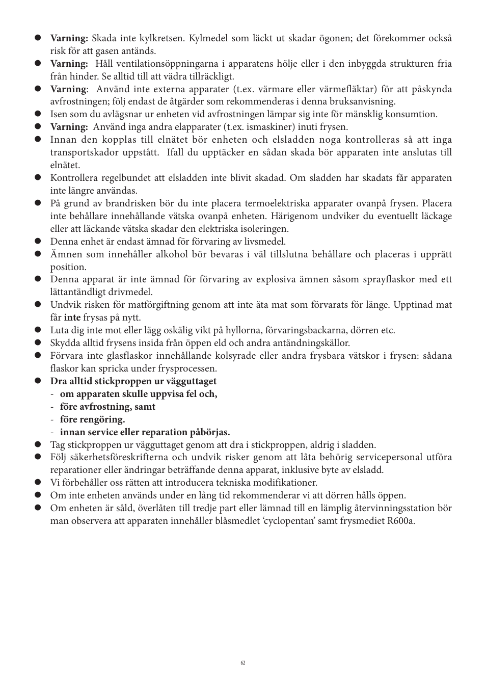 SEVERIN KS 9807 User Manual | Page 62 / 104