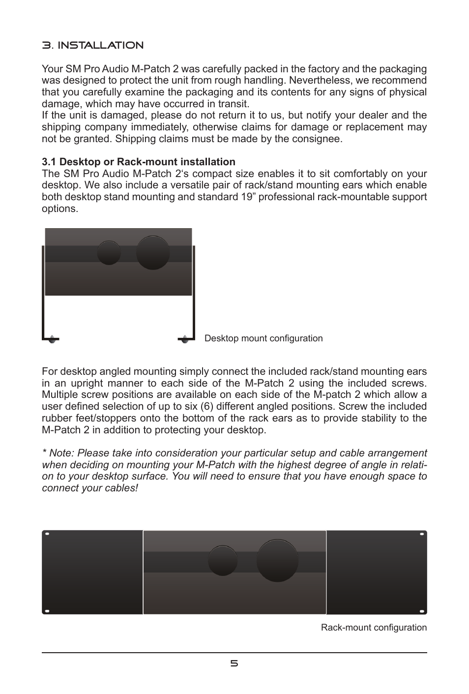 SM Pro Audio M-Patch 2: Passive Stereo Controller/Switch Box User Manual | Page 5 / 12