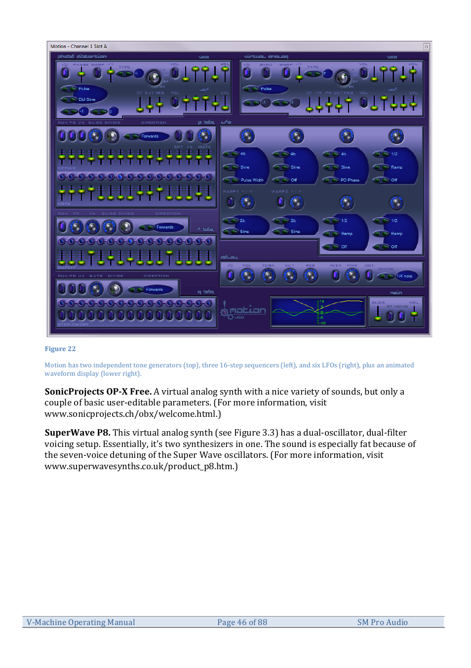 SM Pro Audio V-Machines User Manual | Page 46 / 88