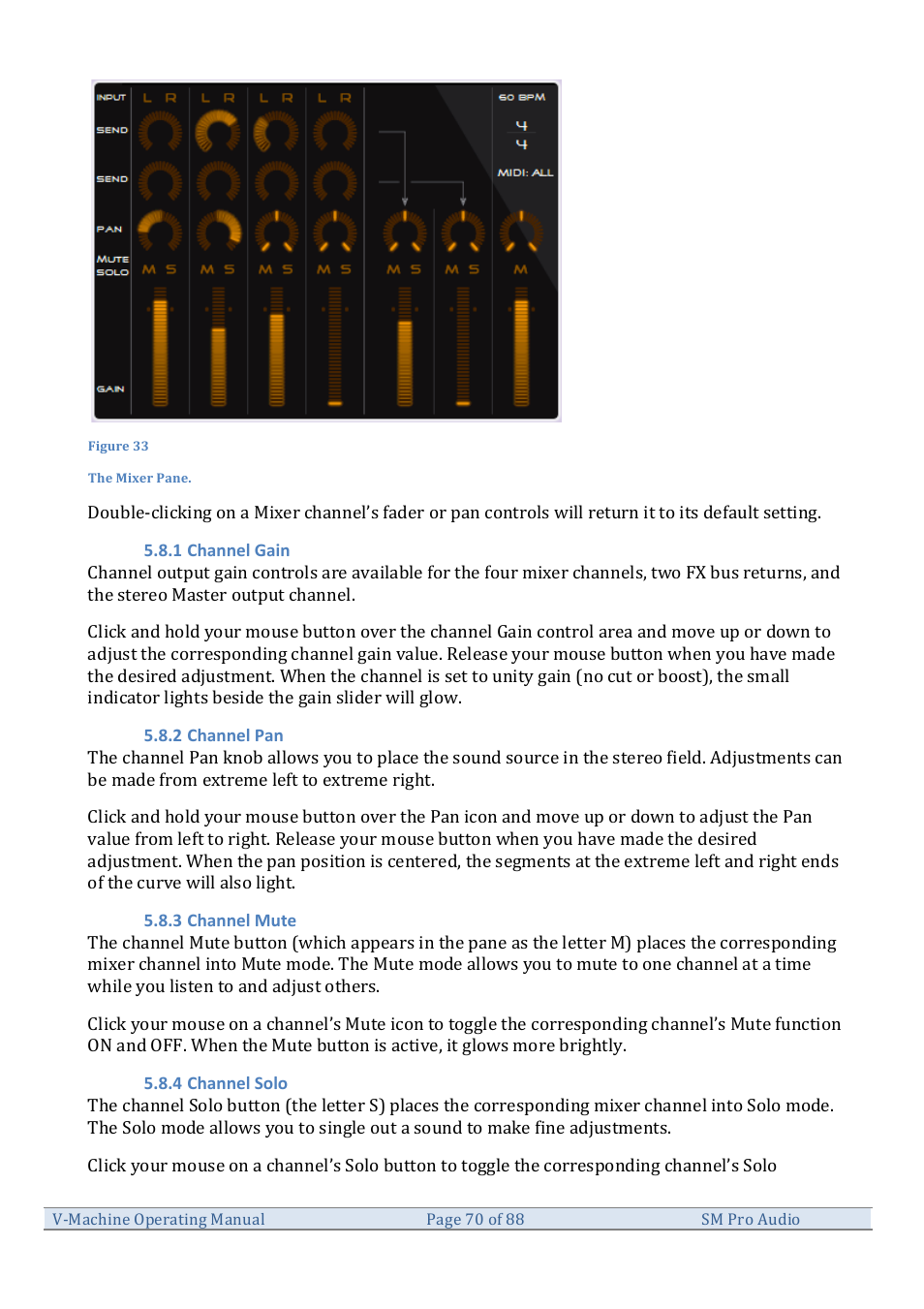 SM Pro Audio V-Machines User Manual | Page 70 / 88