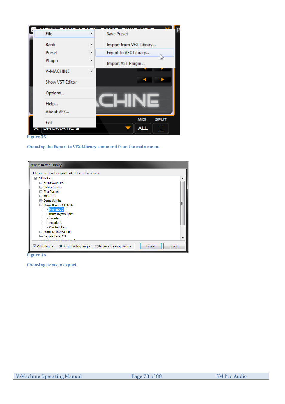 SM Pro Audio V-Machines User Manual | Page 78 / 88