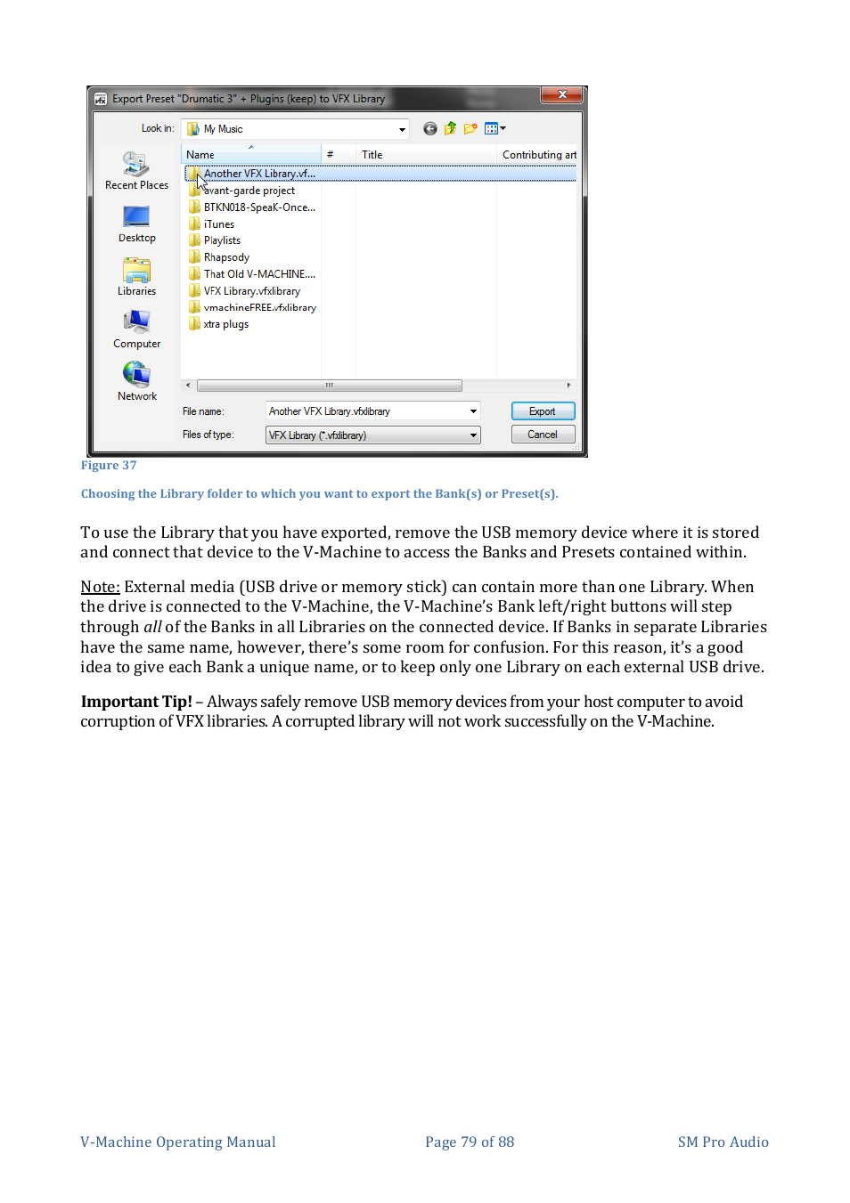 SM Pro Audio V-Machines User Manual | Page 79 / 88