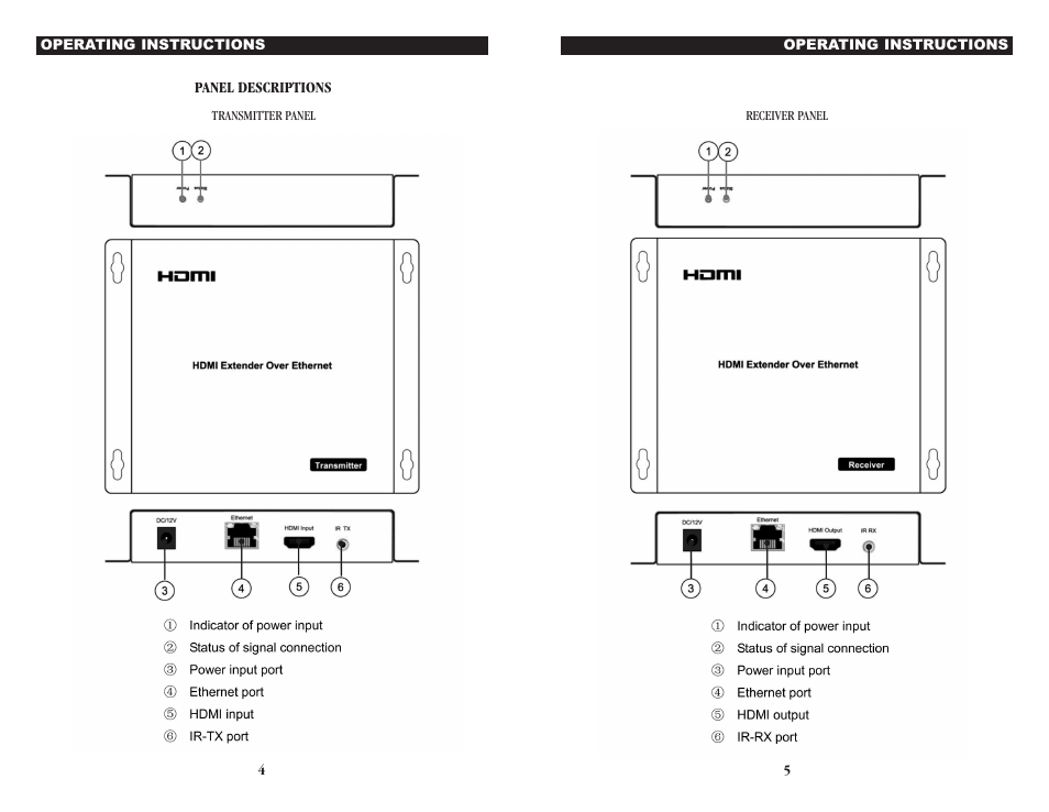 NXG Technology NX-HDMIX-ET-IR-120-1 - HDMI over single Ethernet User Manual | Page 3 / 4