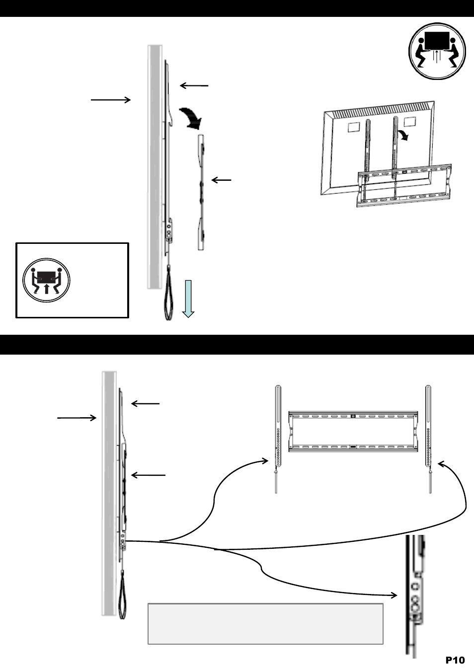 NXG Technology NX-MOUNT-FLT-L User Manual | Page 10 / 12