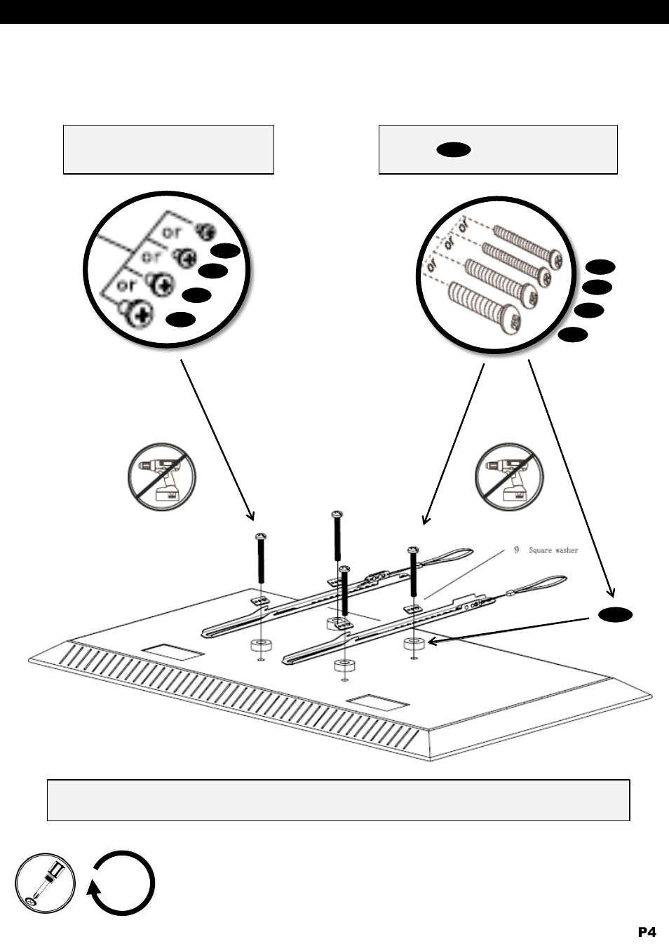 NXG Technology NX-MOUNT-FLT-L User Manual | Page 4 / 12