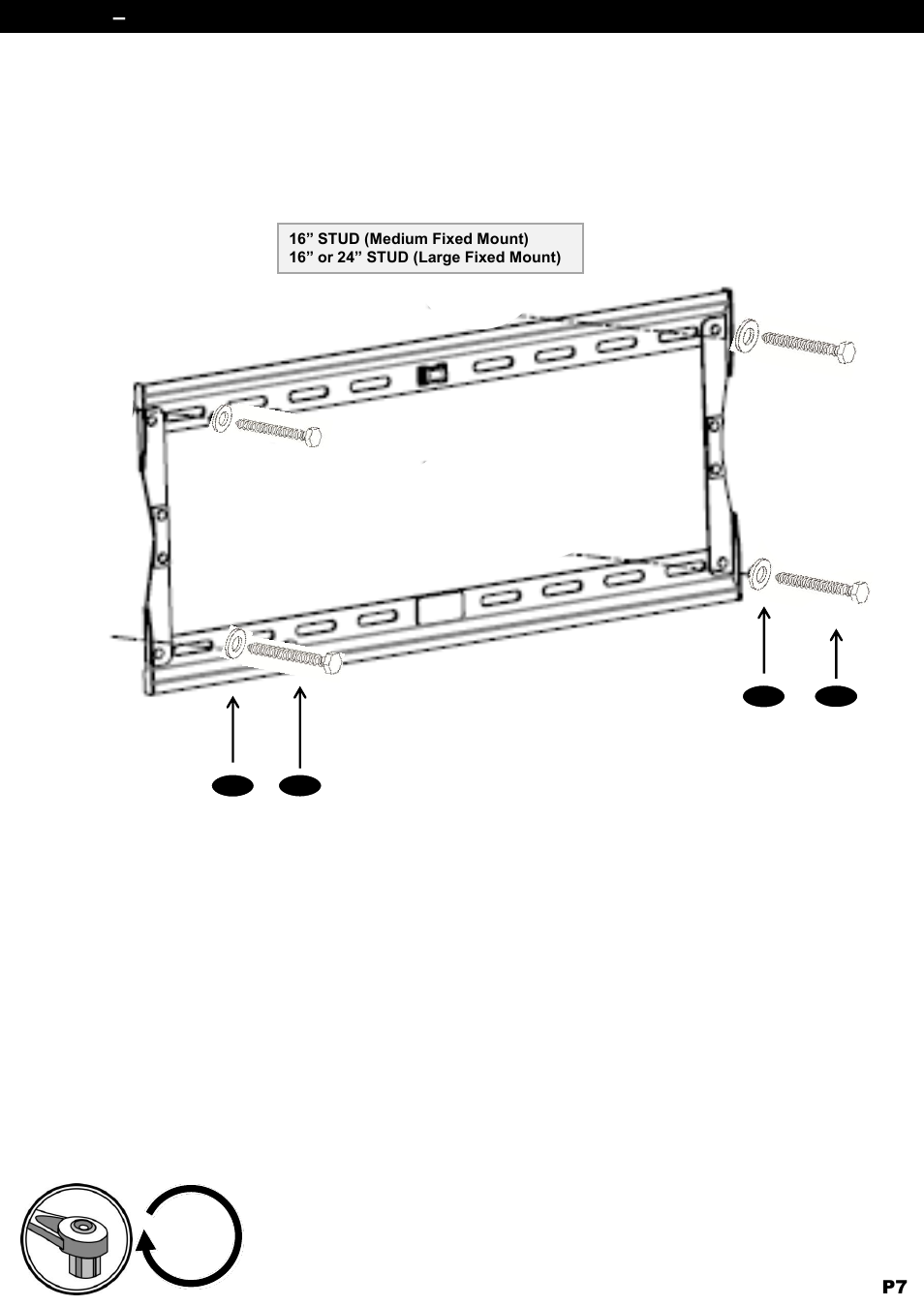 NXG Technology NX-MOUNT-FLT-L User Manual | Page 7 / 12