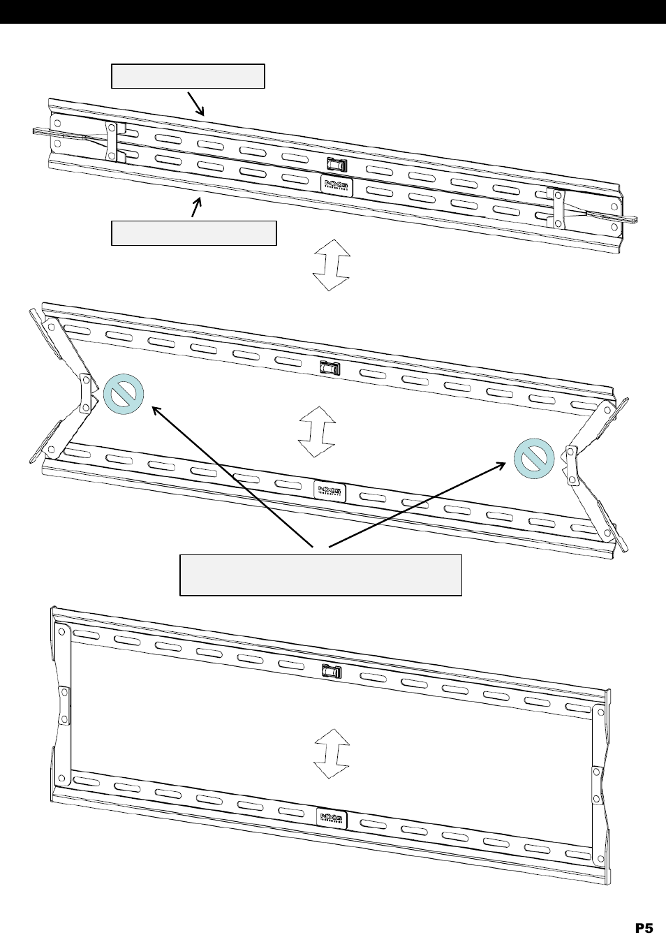 NXG Technology NX-MOUNT-TLT-L User Manual | Page 5 / 12