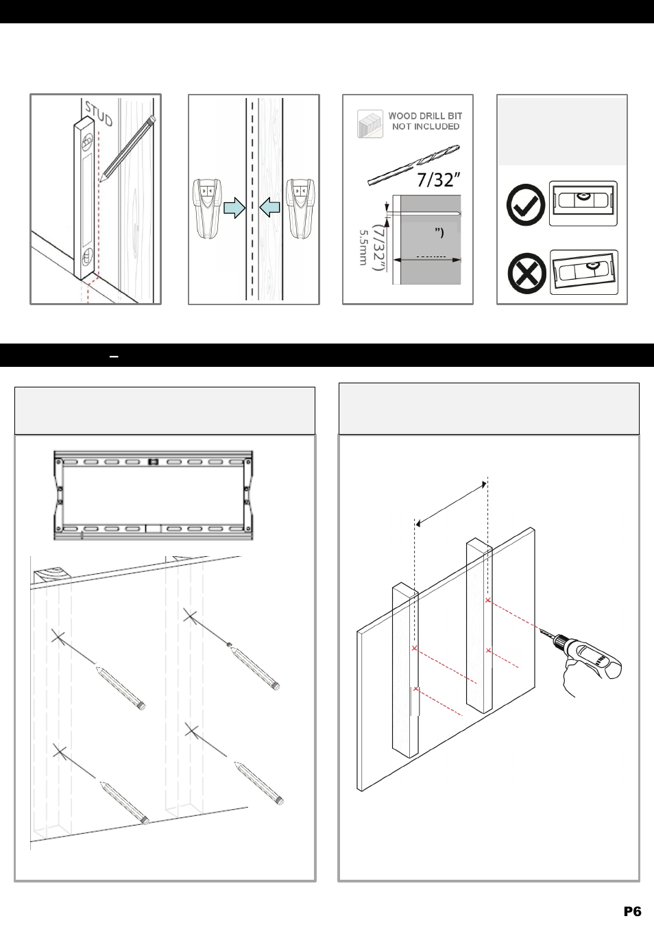 NXG Technology NX-MOUNT-TLT-L User Manual | Page 6 / 12