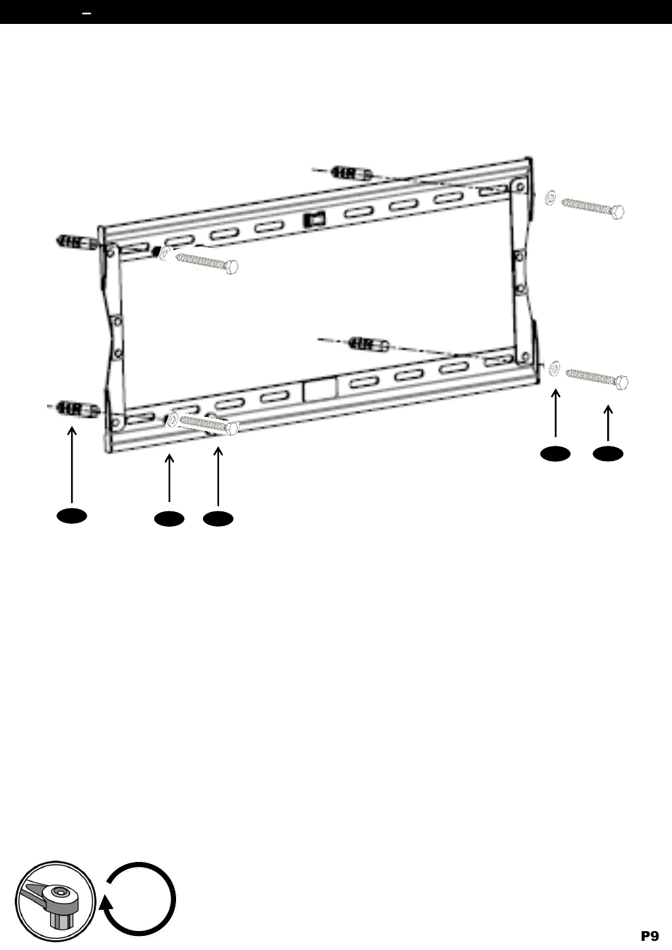 NXG Technology NX-MOUNT-TLT-L User Manual | Page 9 / 12