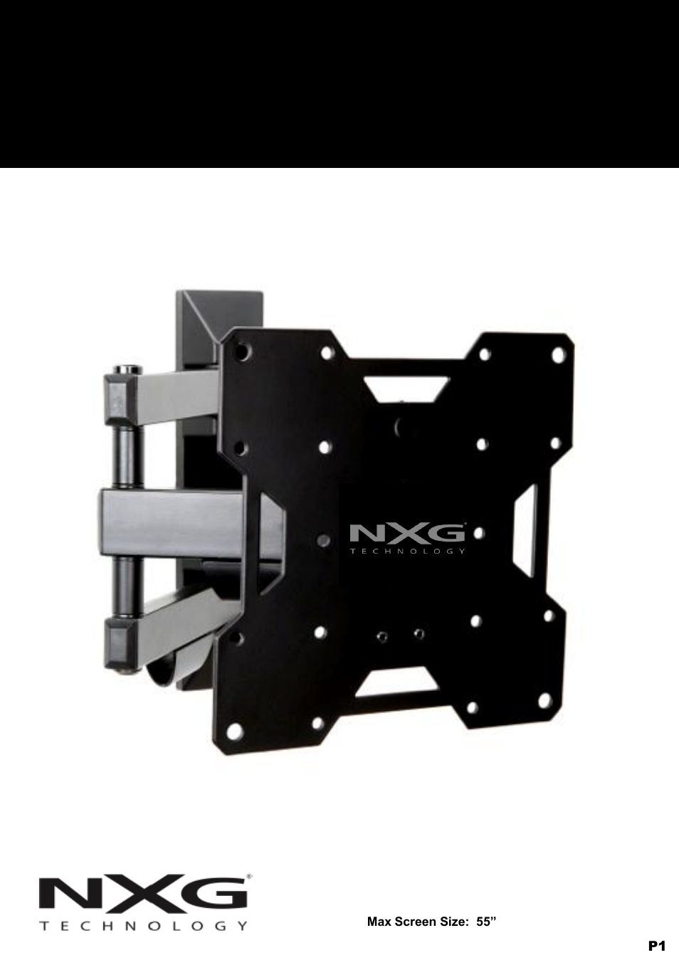 NXG Technology NX-MOUNT-ART-M User Manual | 11 pages