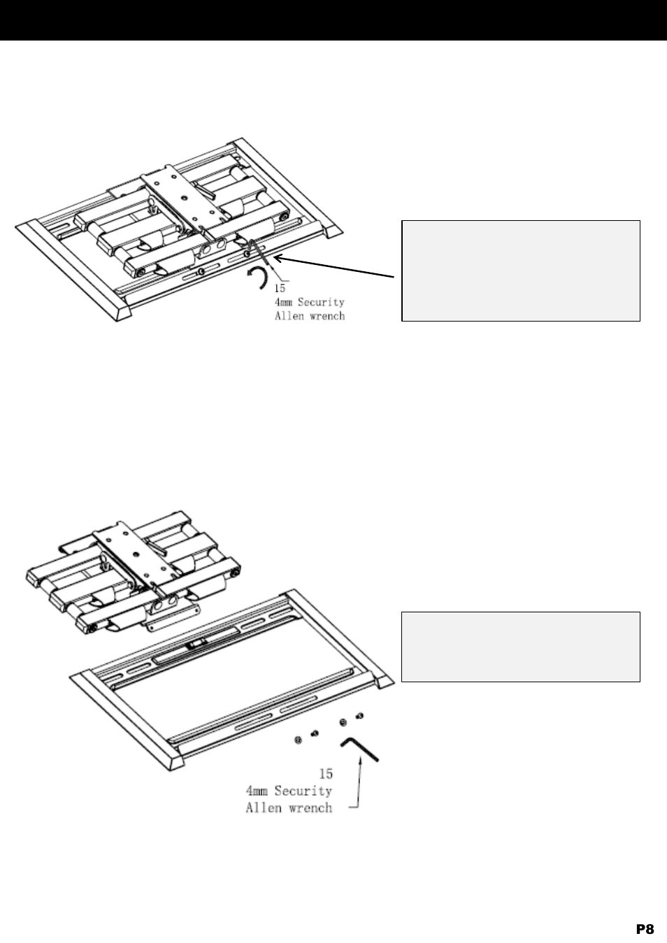 NXG Technology NX-MOUNT-ART-L User Manual | Page 8 / 13