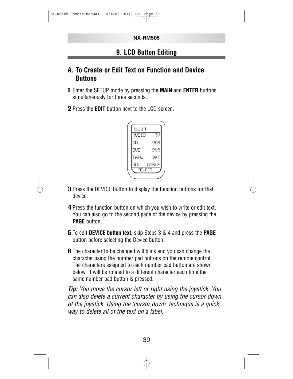 NXG Technology NX-RM505 User Manual | Page 39 / 80