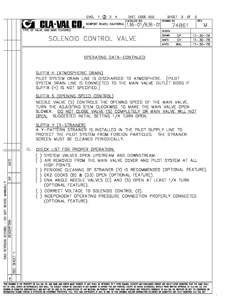 Cla-Val 136-01/636-01 Technical Manual User Manual | Page 5 / 36