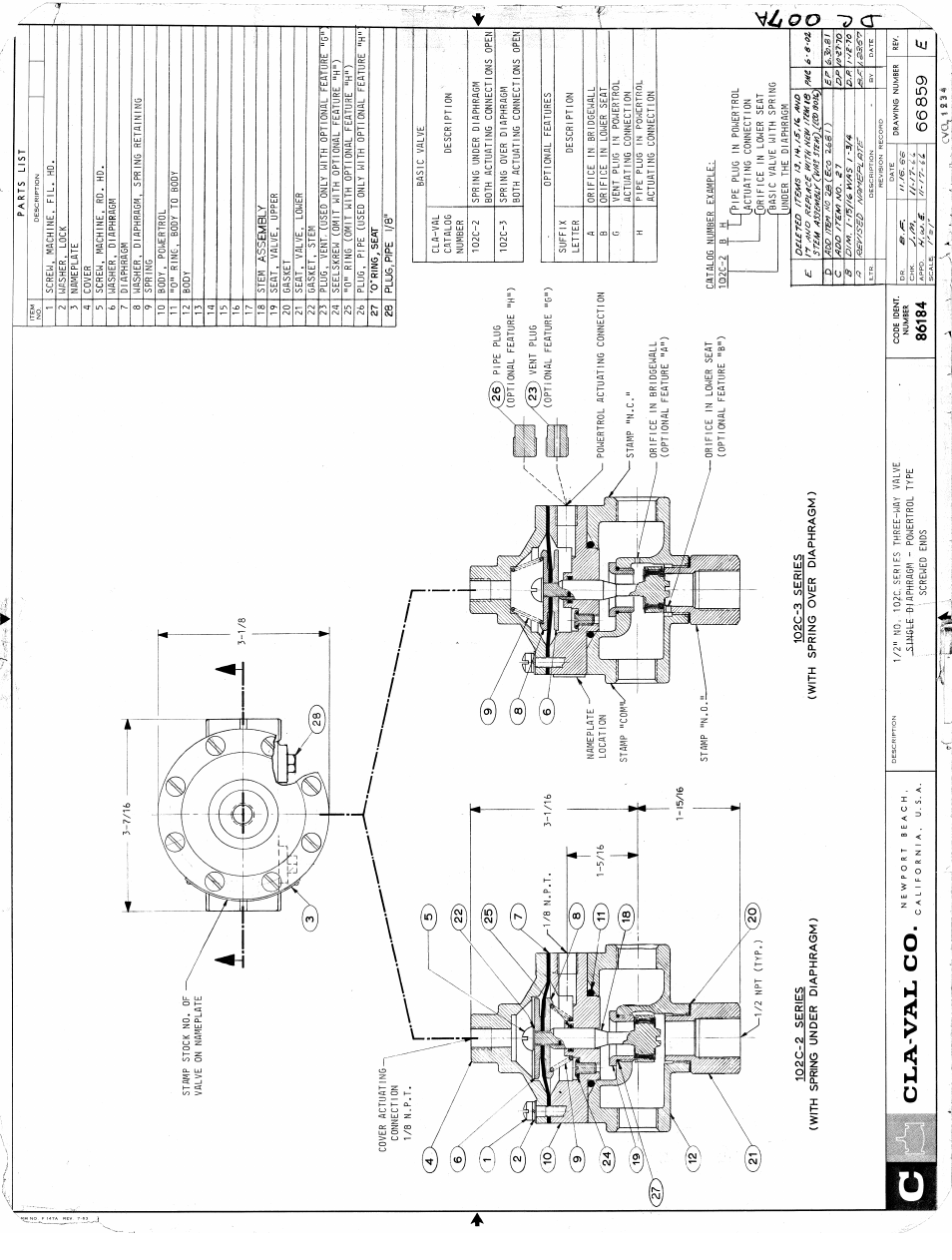 Cla-Val 136-03/636-03 Technical Manual User Manual | Page 25 / 36