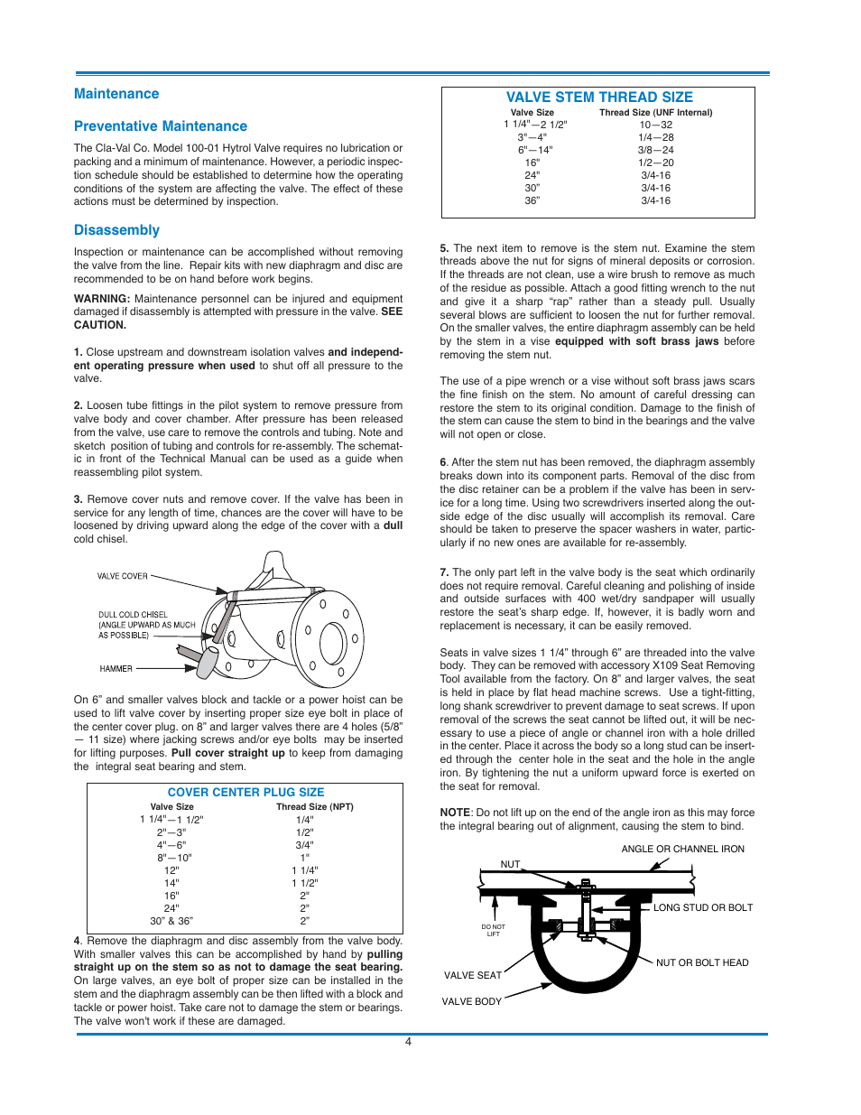 Cla-Val 49-01/649-01 Technical Manual User Manual | Page 10 / 33