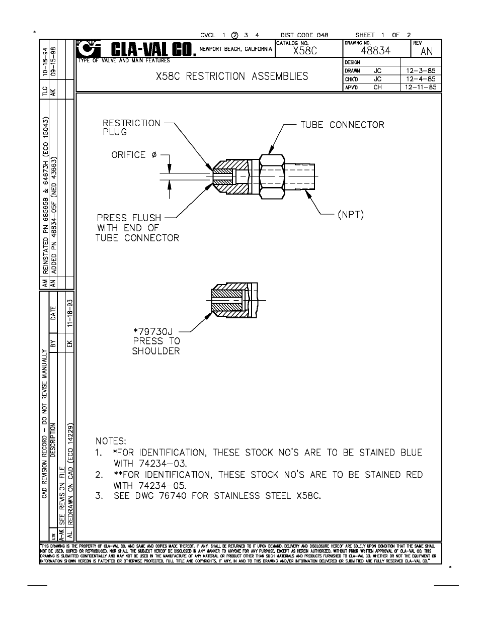 Cla-Val 49-01/649-01 Technical Manual User Manual | Page 17 / 33