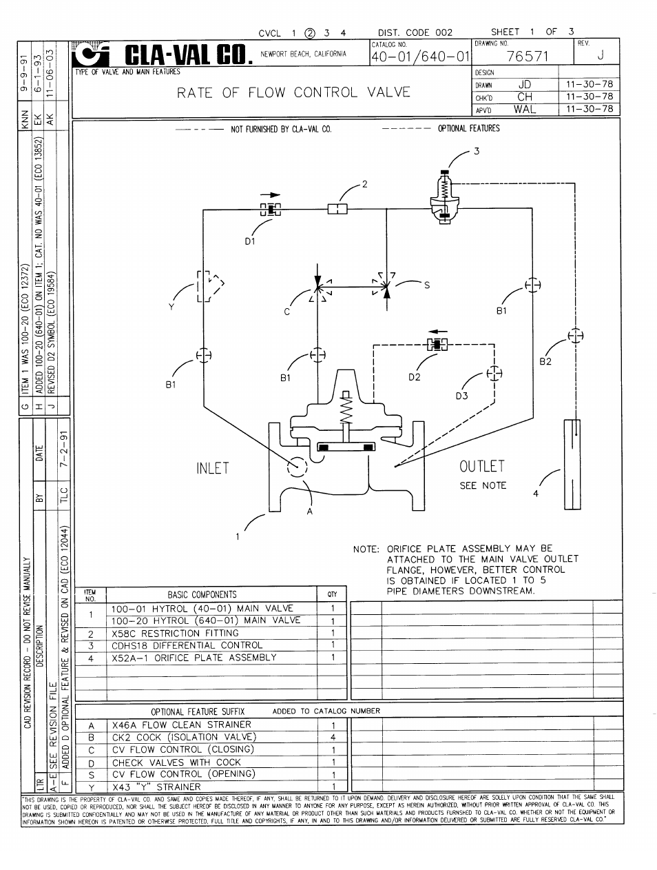 Cla-Val 40-01/640-01 Technical Manual User Manual | Page 2 / 28