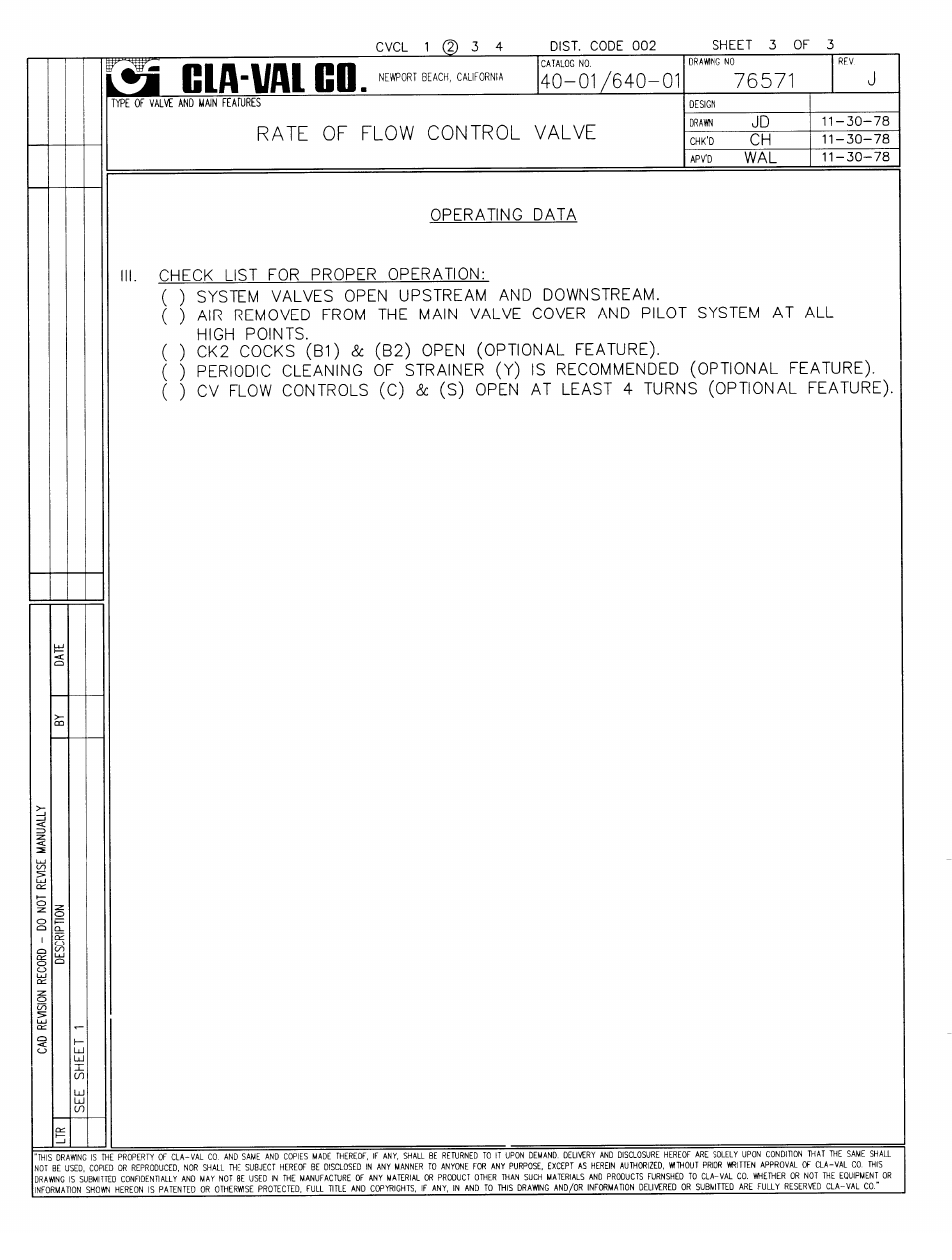 Cla-Val 40-01/640-01 Technical Manual User Manual | Page 4 / 28