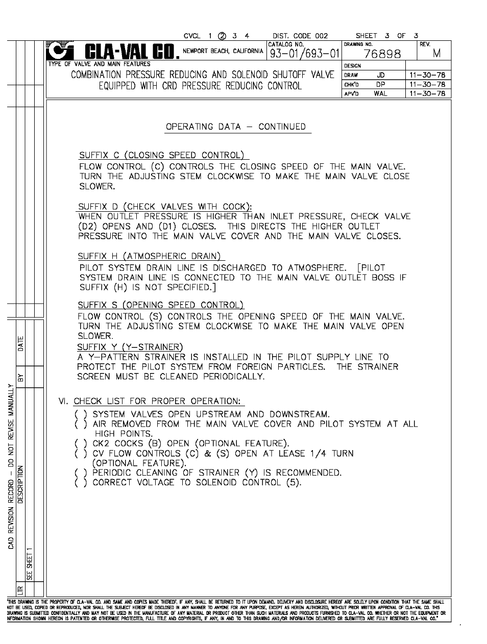 Cla-Val 93-01/693-01 Technical Manual User Manual | Page 5 / 42