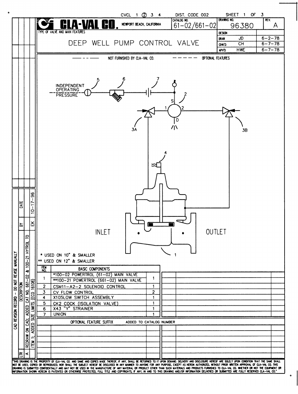 Cla-Val 61-02/661-02 Technical Manual User Manual | Page 3 / 34