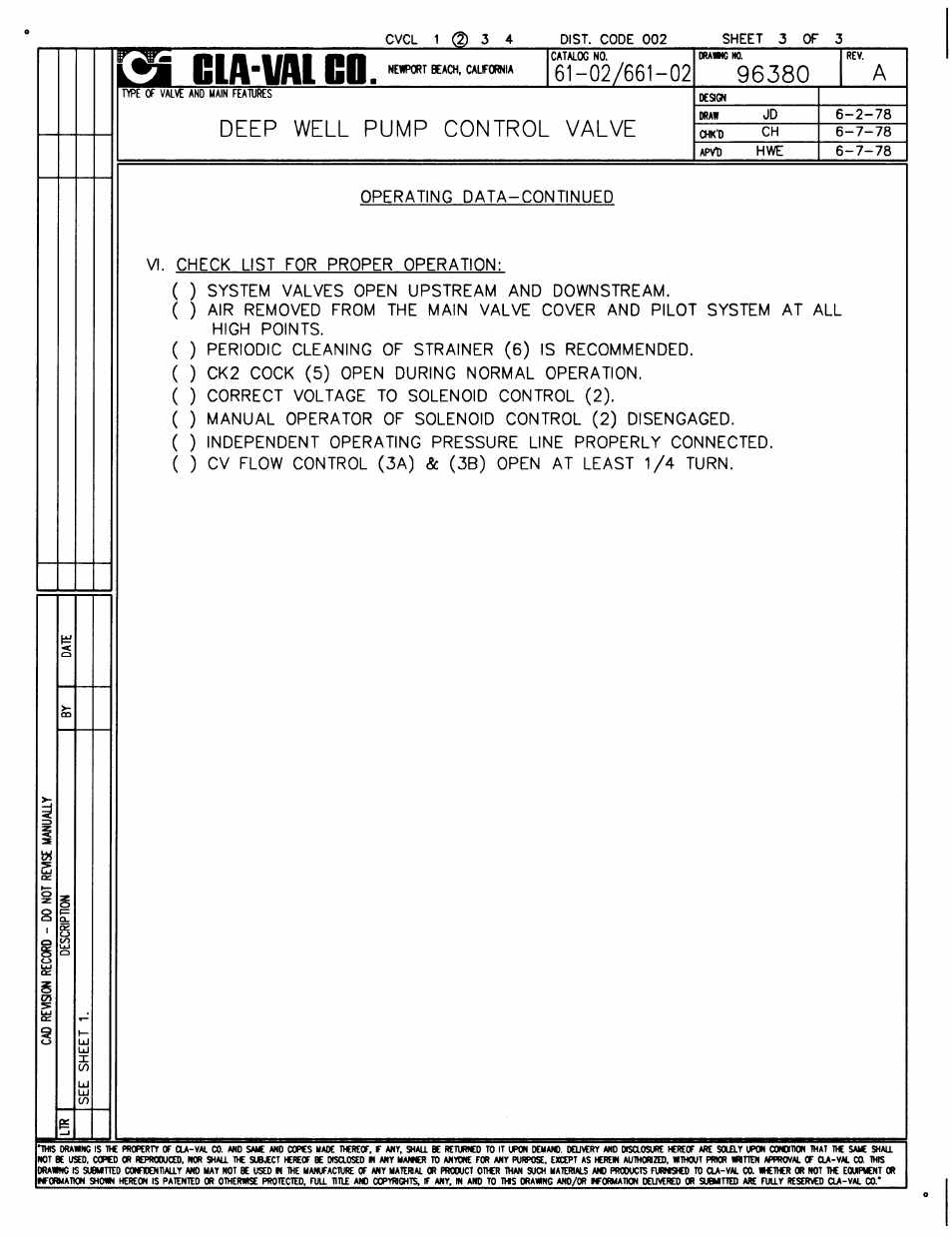 Cla-Val 61-02/661-02 Technical Manual User Manual | Page 5 / 34