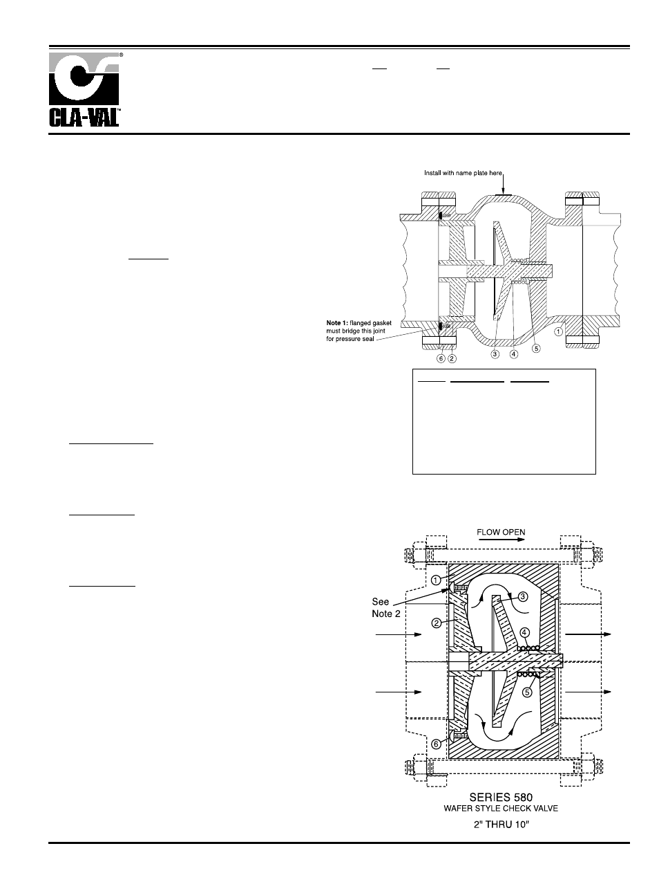 Silent check valves | Cla-Val 581 Series Technical Manual User Manual | Page 4 / 7