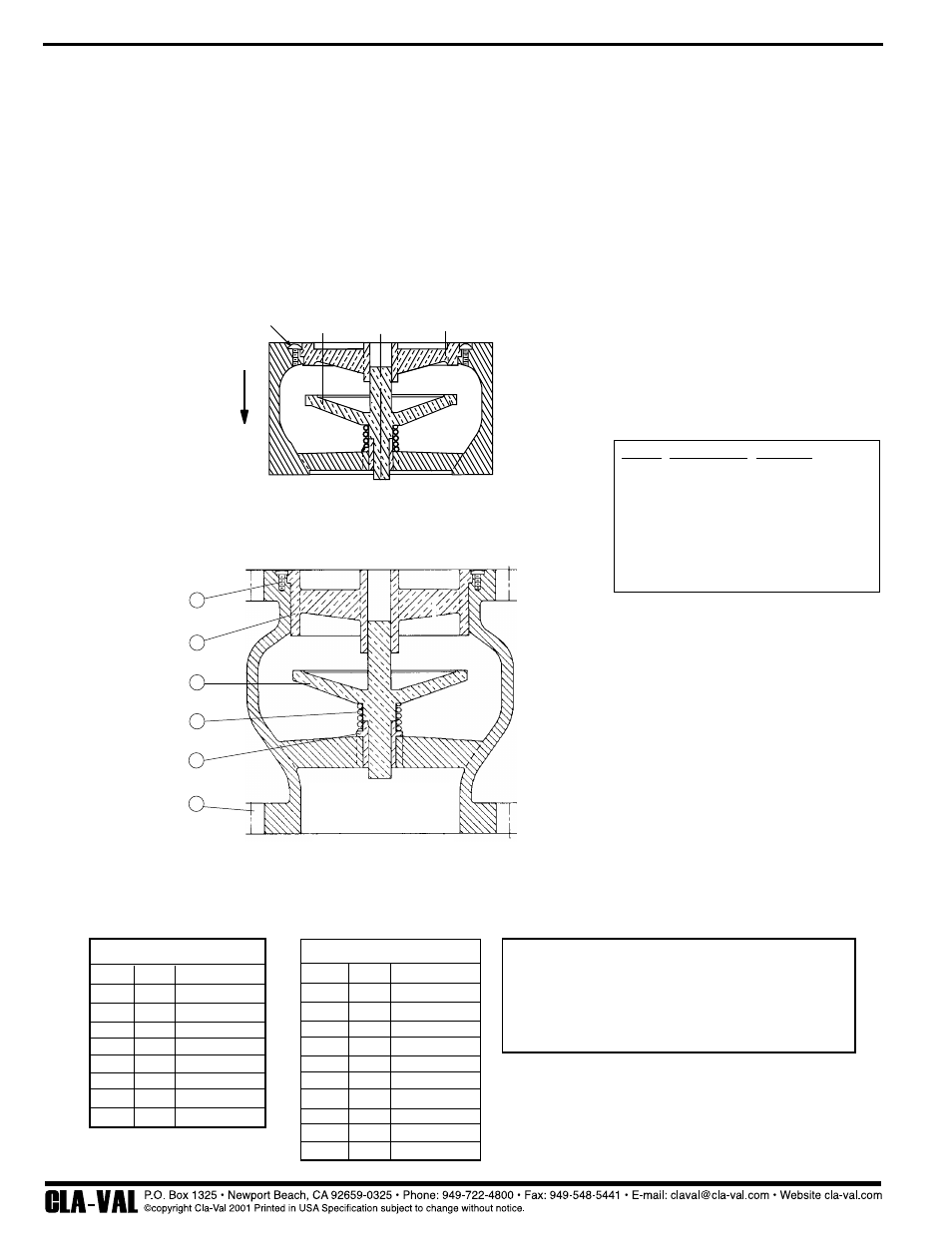 Cla-Val 581 Series Technical Manual User Manual | Page 5 / 7