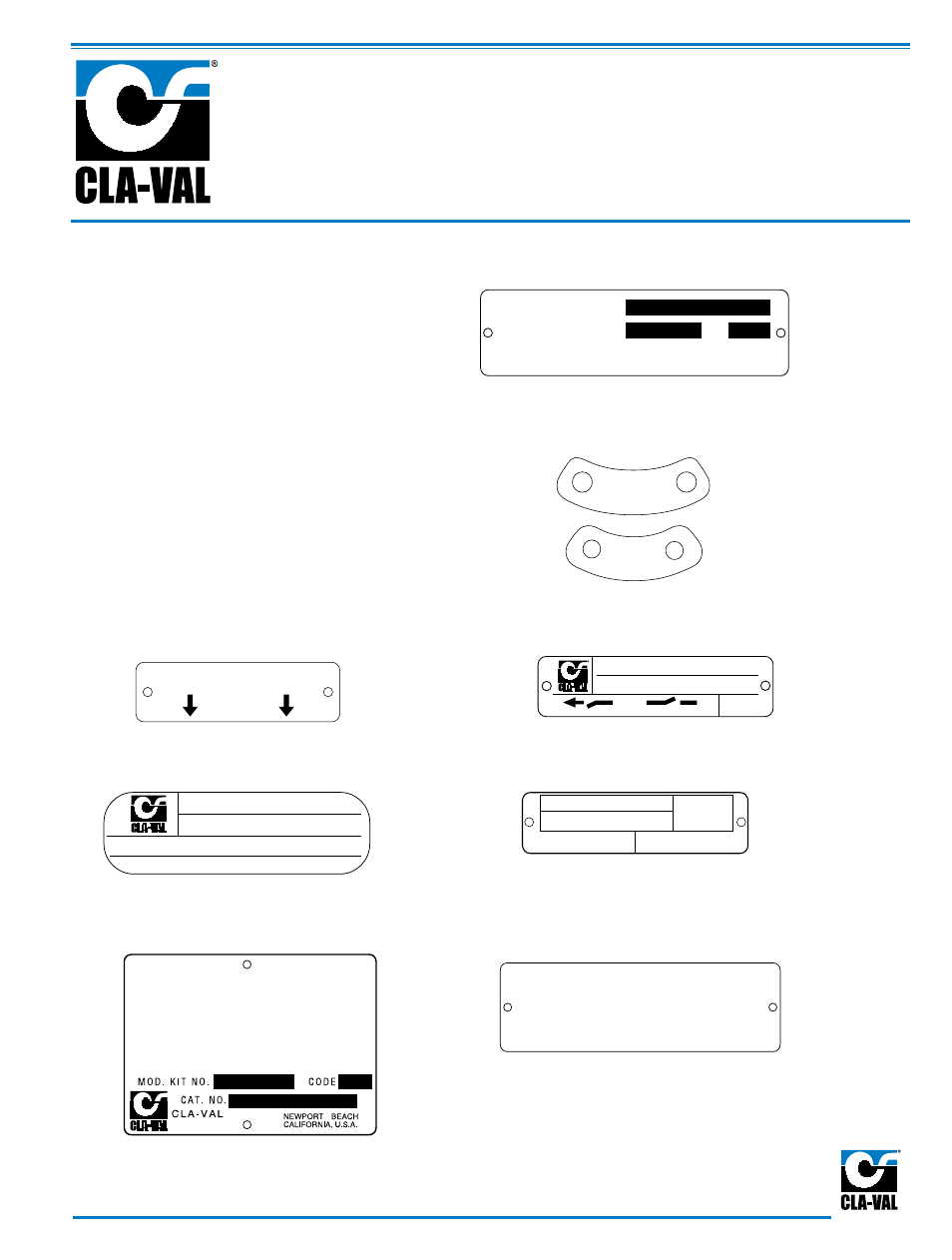 Cla-val product identification, How to order, Reservoir end | Inlet | Cla-Val 581 Series Technical Manual User Manual | Page 6 / 7