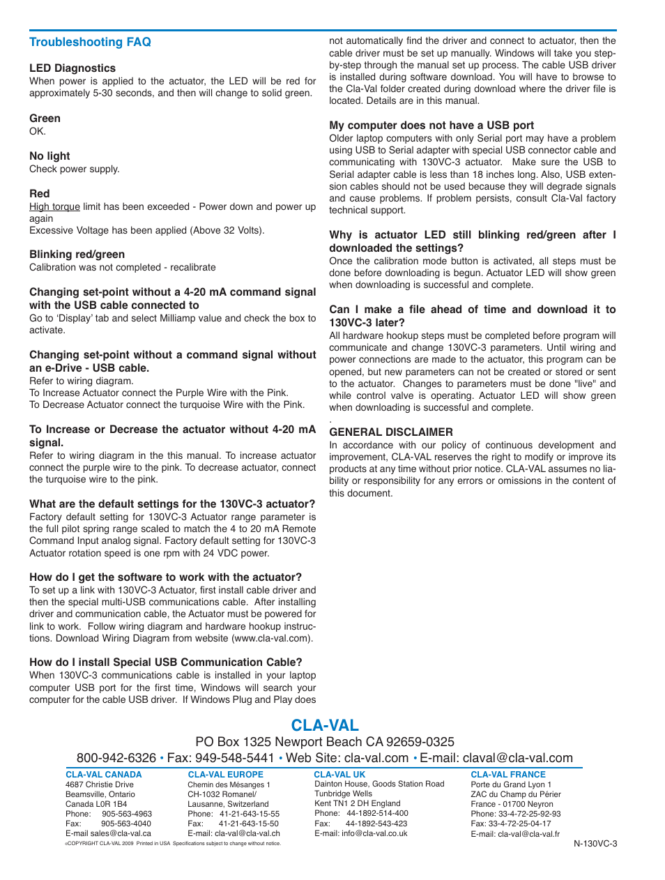 Cla-val | Cla-Val 390-07/3690-07 User Manual | Page 27 / 40