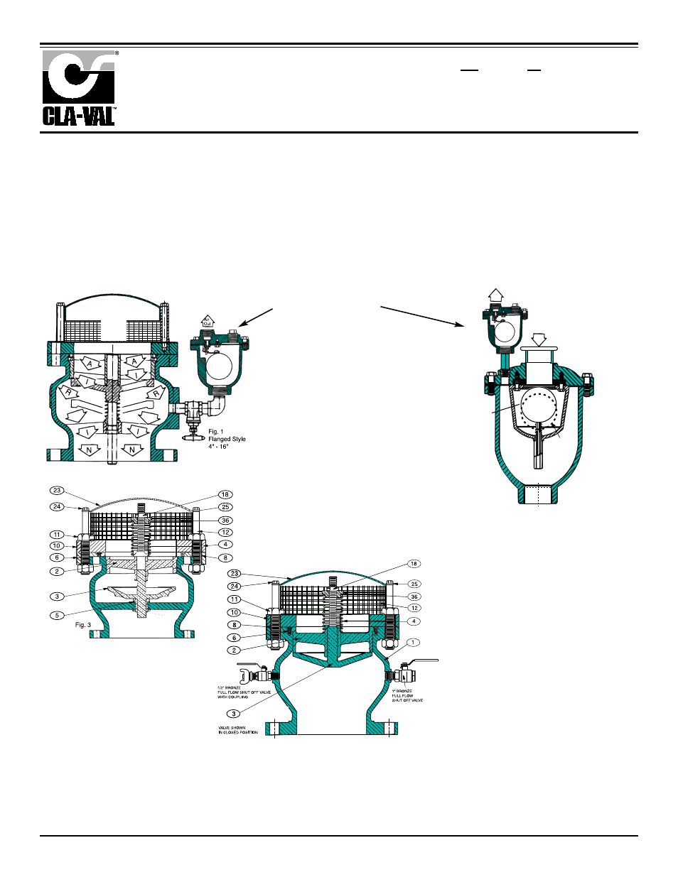 Cla-Val 38VB/AR Series User Manual | 4 pages