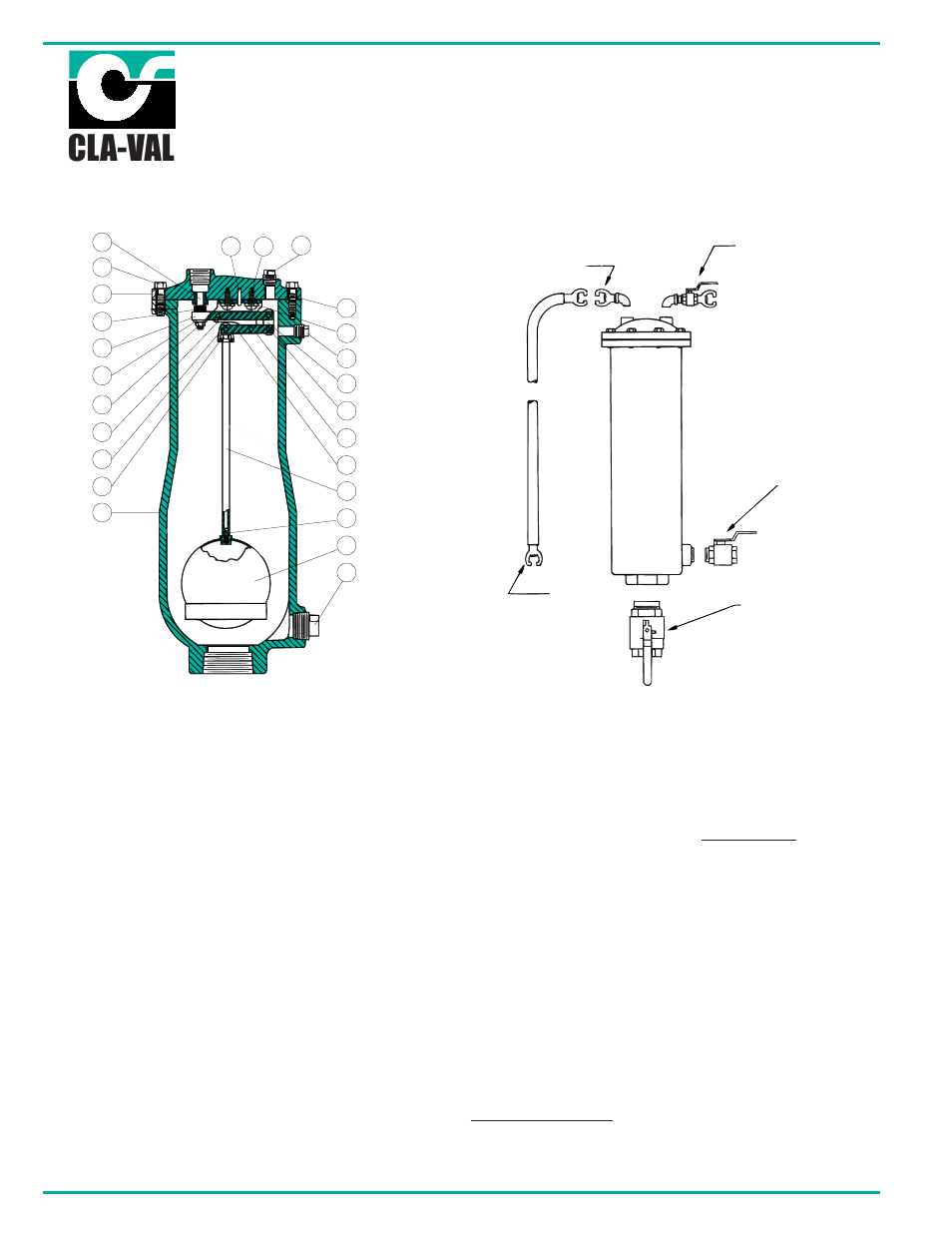 Cla-val, Air v alves, Backflushing procedures | Valve d valve e valve b c valve a | Cla-Val 34WW Series User Manual | Page 2 / 4