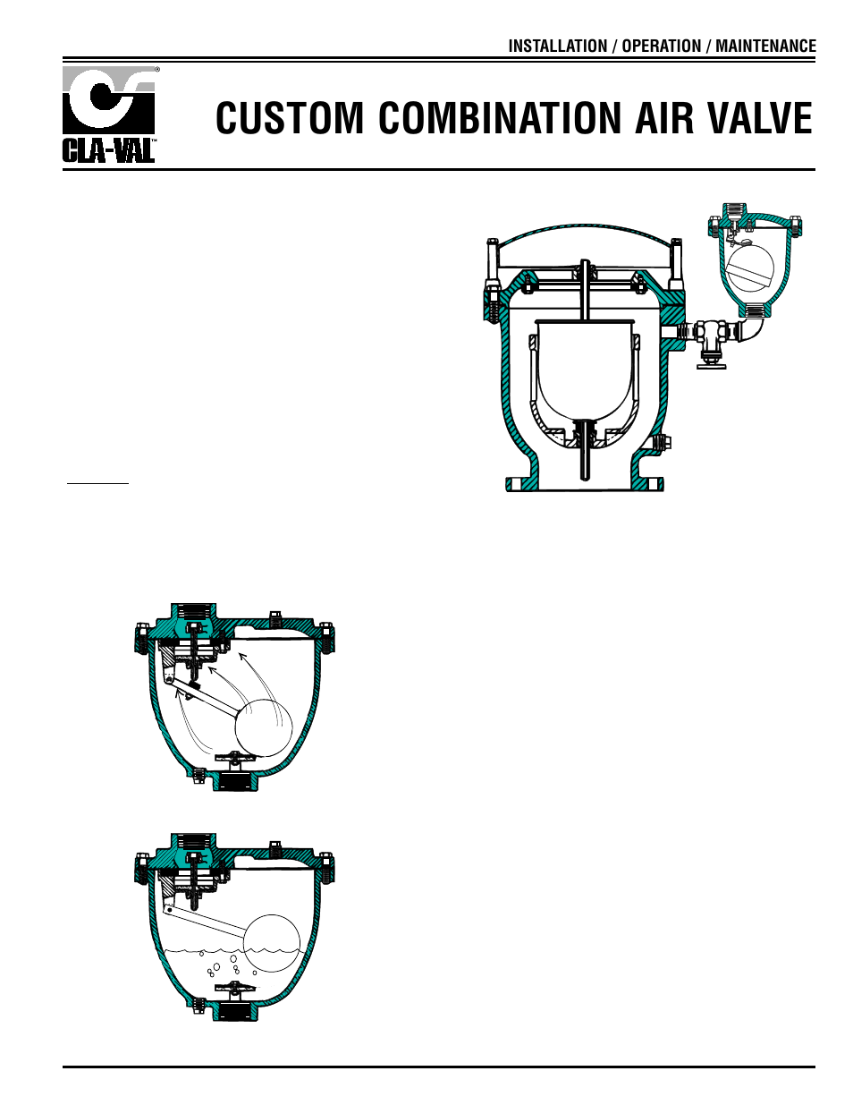 Cla-Val 36 Series User Manual | 7 pages