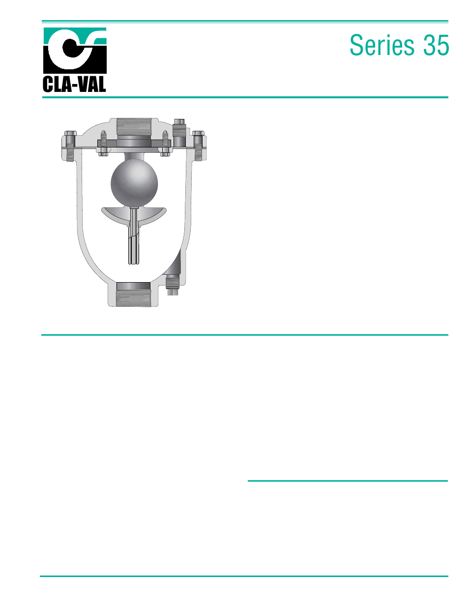 Cla-Val 35 Series User Manual | 3 pages