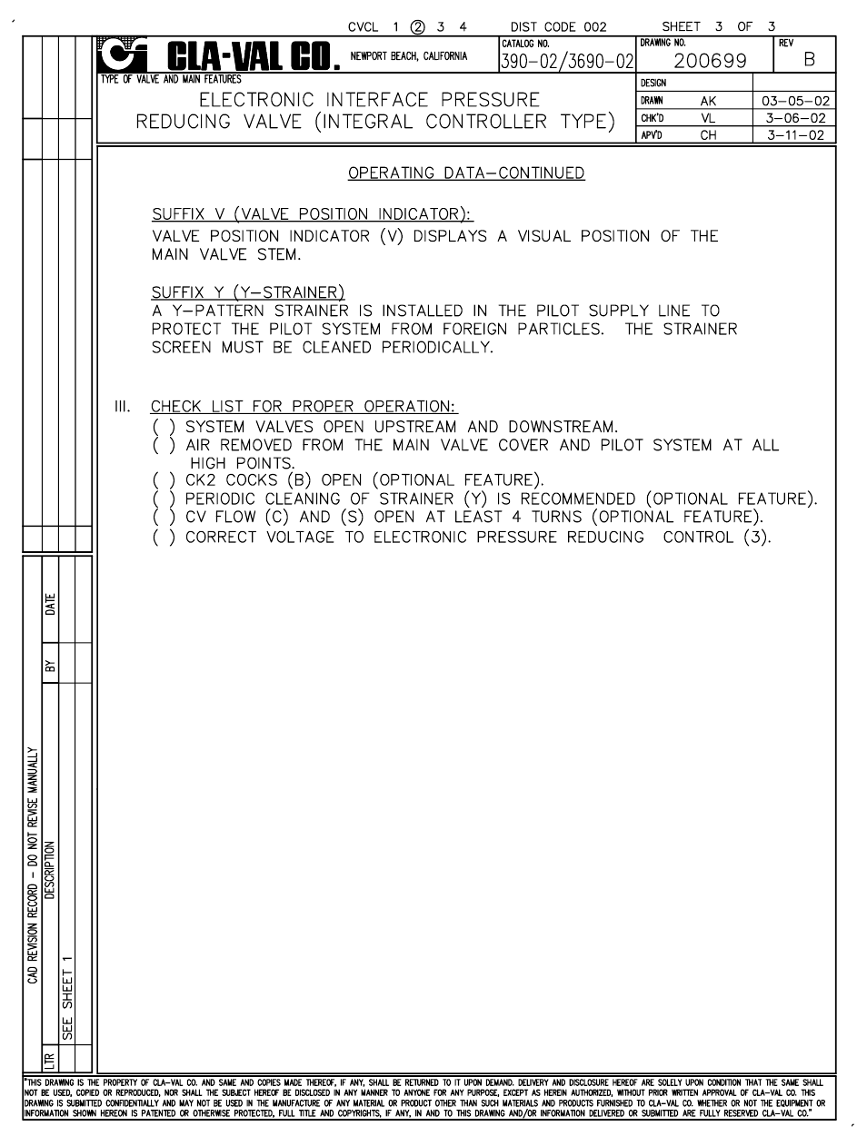 Cla-Val 390-02/3690-02 User Manual | Page 4 / 44