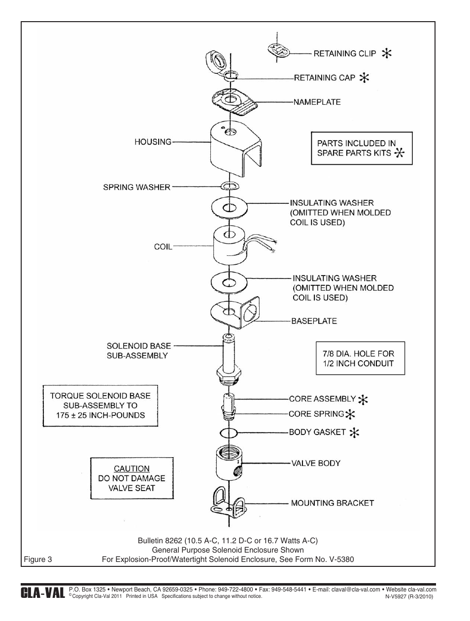 Cla-val | Cla-Val 133-01/633-01 User Manual | Page 28 / 47