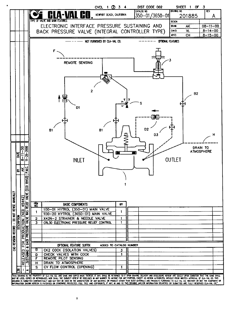 Cla-Val 350-01/3650-01 User Manual | Page 2 / 39