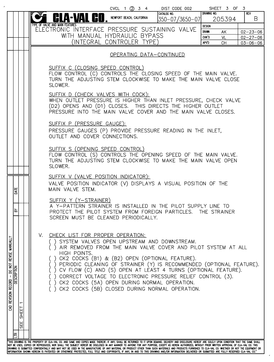 Cla-Val 350-07/3650-07 User Manual | Page 4 / 40