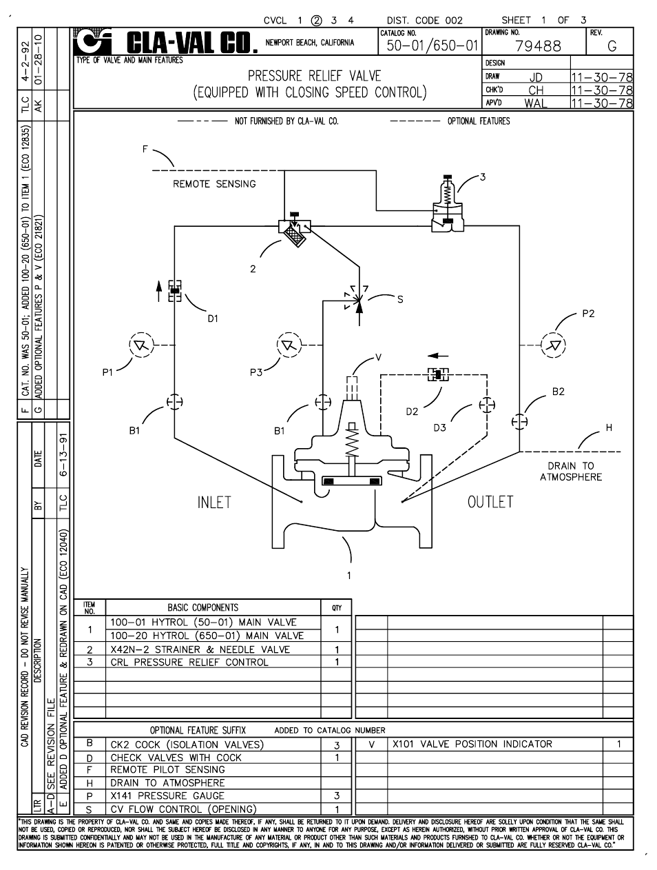 Cla-Val 50-01KO/650-01KO User Manual | Page 4 / 32