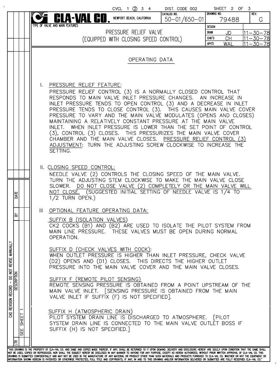 Cla-Val 50-01KO/650-01KO User Manual | Page 5 / 32