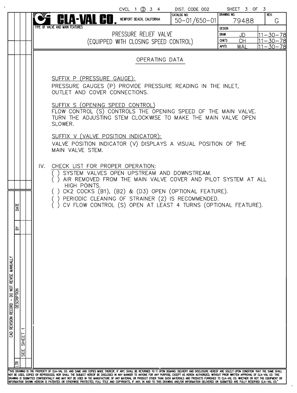 Cla-Val 50-01KO/650-01KO User Manual | Page 6 / 32