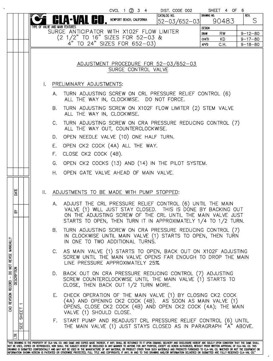 Cla-Val 52-03/652-03 User Manual | Page 5 / 36