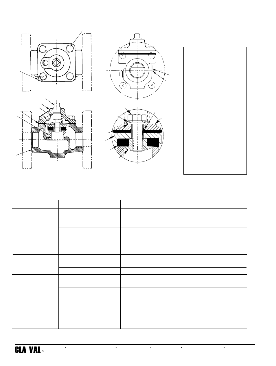 Cla - val | Cla-Val 7100 Technical Manual User Manual | Page 6 / 9