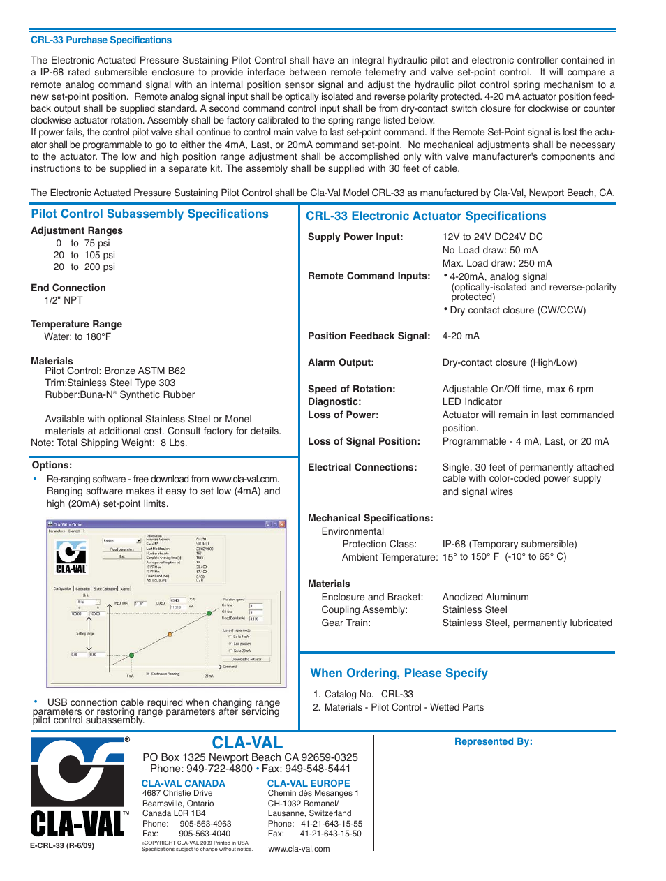Cla-val | Cla-Val 350-02/3650-02 User Manual | Page 20 / 30