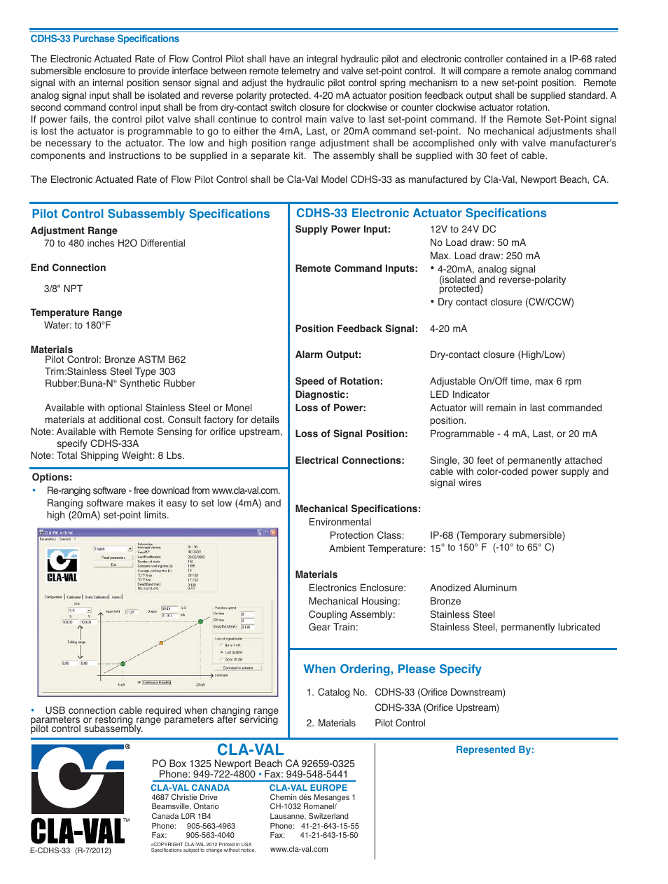 Cla-val | Cla-Val 340-02/3640-02 User Manual | Page 20 / 36