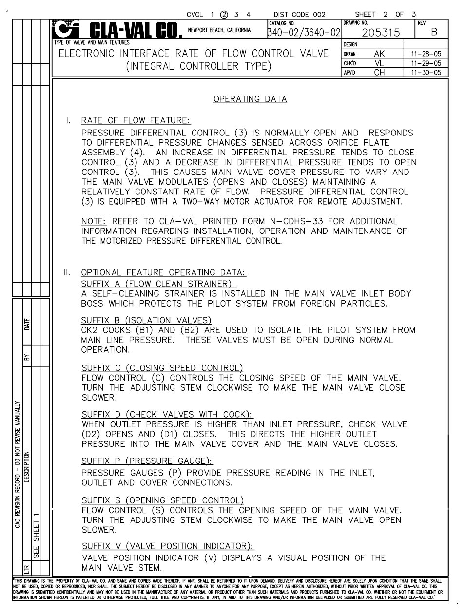 Cla-Val 340-02/3640-02 User Manual | Page 3 / 36