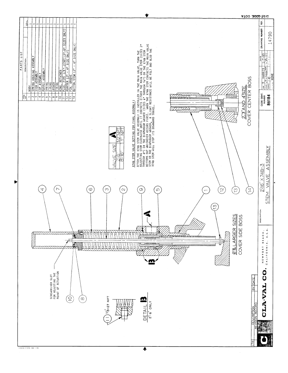 Cla-Val 427-01/627-01 User Manual | Page 15 / 24