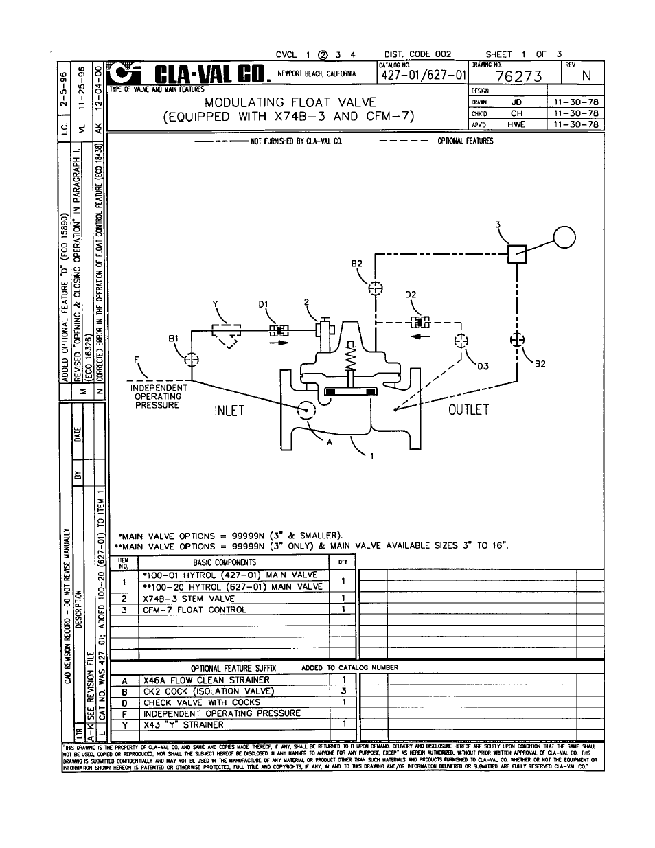 Cla-Val 427-01/627-01 User Manual | Page 2 / 24