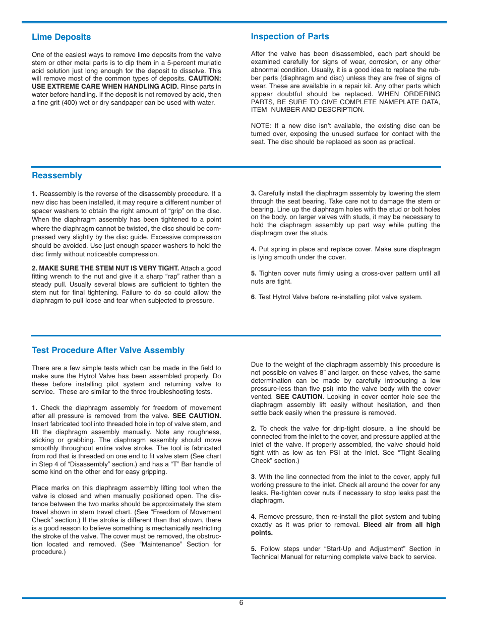 N-100-20 8 pgs new_6 | Cla-Val 100-20 600 Series User Manual | Page 6 / 8