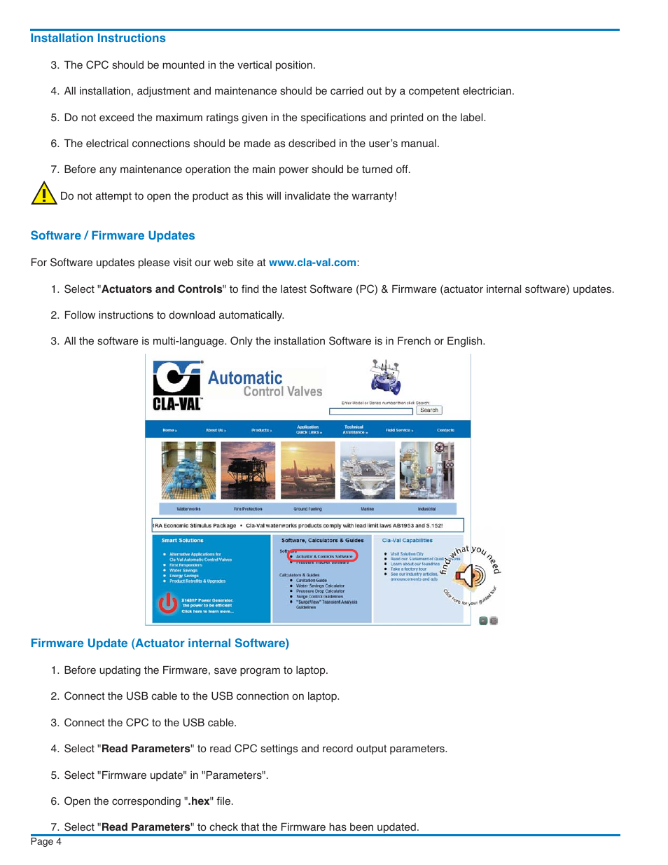 Cla-Val CPC User Manual | Page 4 / 12