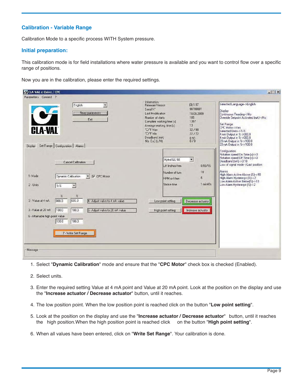 Cla-Val CPC User Manual | Page 9 / 12